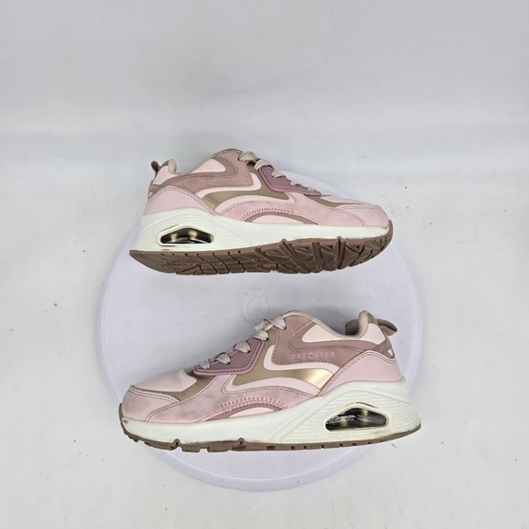 Skechers Shoe Little Girls 1 Los Angeles Athletic Trainers Pink - Picture 5 of 9